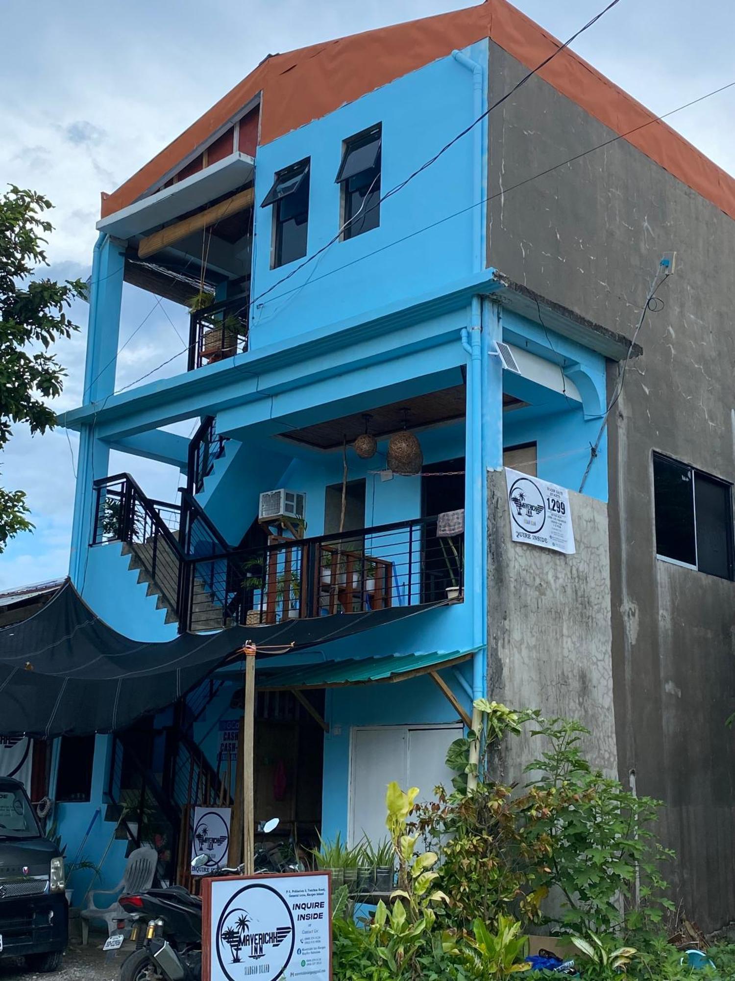 Maverickk Inn Siargao - Aesthetic-Cozy & Overlooking Views Генерал-Луна Экстерьер фото